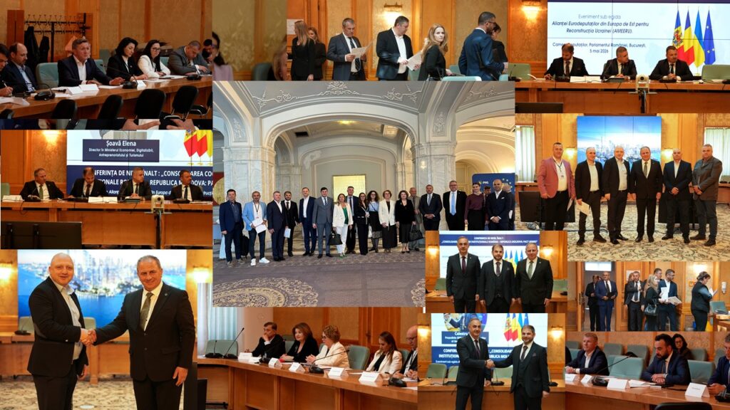 5 mai ’26, Camera Deputaților, București, a avut loc Conferința de Nivel Înalt „Consolidarea cooperării instituționale România – Republica Moldova: PACT UEMRO”